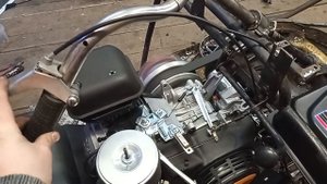 трос газа на буране с двигателем lifan kp460e без обратной пружины.