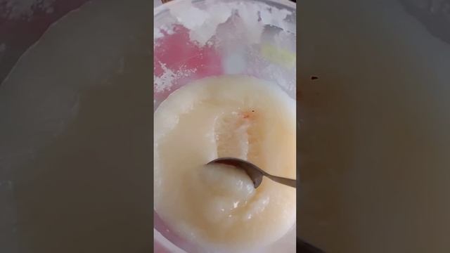 Брусничный морс с мёдом.