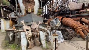 Прогулка по территории Байк Клуба Sexton на Мневниках.