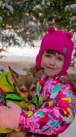 Поймали снежный денек, в нашем городе это большая редкость✌️Гуляю с Тимом🐶🩵#снег #зима