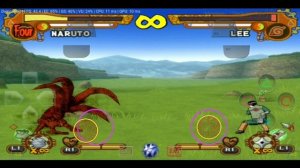 Naruto Shippuden Ultimate Ninja 5 Damon Ps2 Pro v4.1.1 Gameplay Note 7 Snap 660