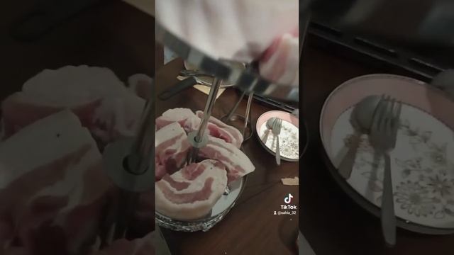 тестируем коптильню,,бочонок