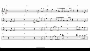 Mania de Você - Rita Lee 1979 (Sax Alto Eb) _Partitura playback_ ( 360 X 640 )