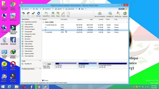 How to Extend Local Drive C Without Loosing and Formatting Data[URDU|HINDI] смотреть онлайн