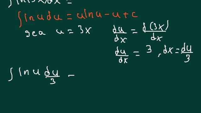 Integral del ln (3x) смотреть онлайн