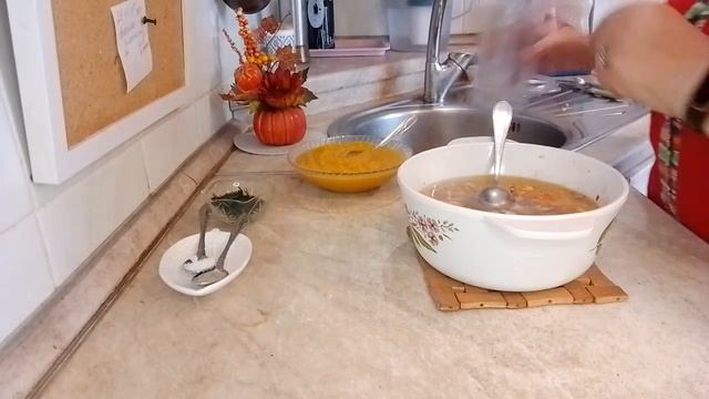 Тыквенный суп с беконом . смотреть онлайн