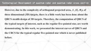 The Computation of Quantum Radar cross section for the Regular Five-pointed Star