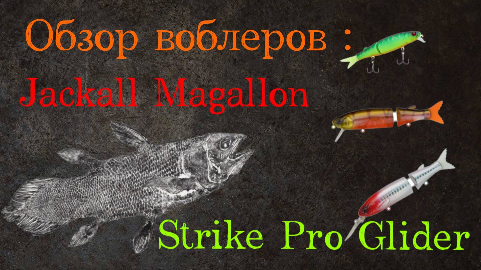 Обзор воблеров Jackall Magallon и Strike Pro Glider. Приманки для пассивной щуки. смотреть онлайн