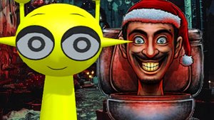 Sprunki in Backrooms Christmas Skibidi Terrors 🎄✨🚽 #sprunki #funny #memes #meme #incredibox