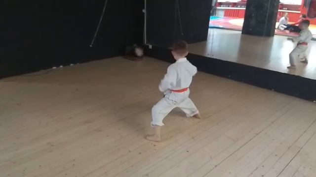 HEIAN GODAN ХЕАН ГОДАН. WKF World Shotokan Karate green belt
