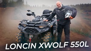 Разработчики считают, что это золотая середина. Квадроцикл Loncin XWolf 550L | Два колеса