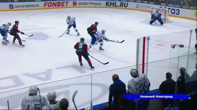 Прошёл матч между хоккеистами нижегородского «Торпедо» и московским «Динамо»