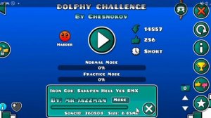 Проходим Dolphy's Challenge (Челенджы для Дольфи)! |Geometry Dash 2.11
