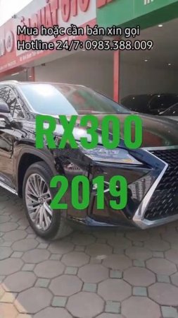 Lexus RX300 2019 tư nhân 1 chủ đẹp nhất VN, xe mới đi có 10.000km