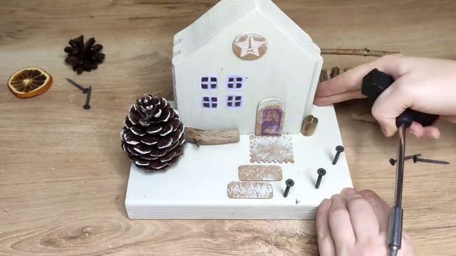 Домик из дерева. Дрифтвуд. Driftwood. Скандинавский домик. смотреть онлайн