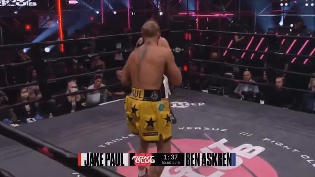 ДЖЕЙК ПОЛ vs БЕН АСКРЕН - БЛОГЕР НОКАУТИРОВАЛ БОЙЦА UFC В ПЕРВОМ РАУНДЕ смотреть онлайн