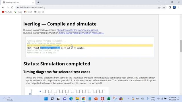 Free RTL Design and Simulation Tools | HDLbits | EDAPlayground | Free ONLINE Verilog Simulators
