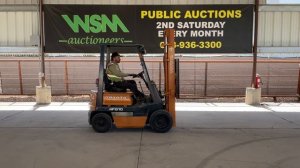 Toyota 4FG10 Forklift For Virtual Auction June 8th, 2024