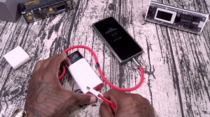 OnePlus x Sharge Pouch - 10,000mAh 3-in-1 Power Bank / Charger / Cable