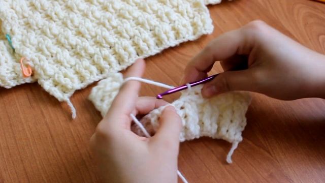 КАРДИГАН КРЮЧКОМ (по мотивам работ Полины Крайновой ) 1 ЧАСТЬ