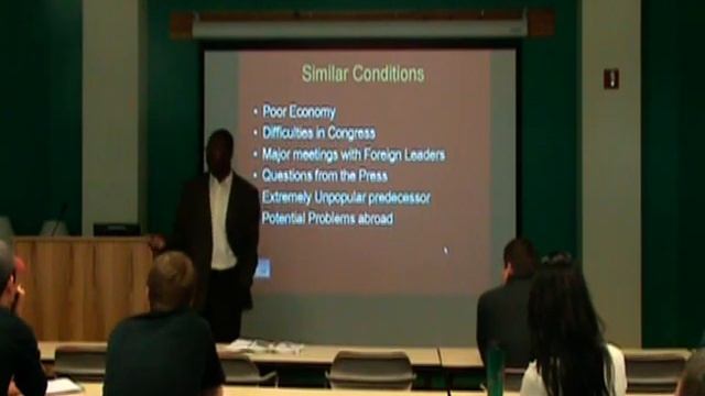 Jason Johnson Lecture: First 100 Days of Obama and FDR