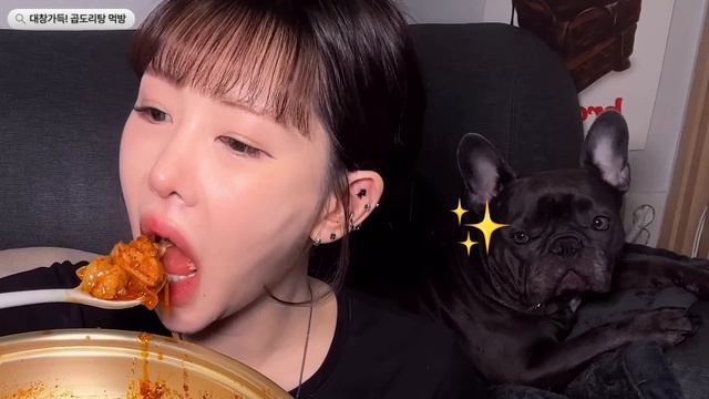 매칼-한 곱도리탕에 대창 1kg 때려넣기! | Chicken with beef intestines mukbang | asmr | eatingshow