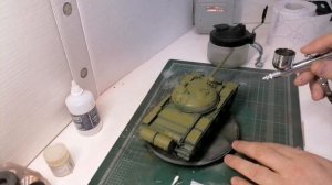 Танк Т-62. Покраска