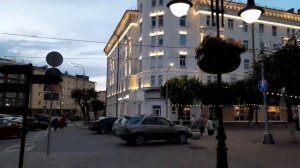 Смоленск вечером. Прогулка по Смоленскому Арбату. Знакомство с вечерним городом.