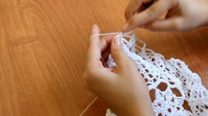 Салфетка крючком (часть 3)