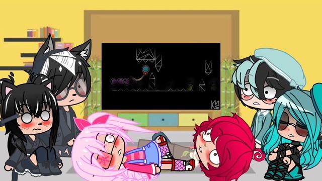 My OC's react to Black Blizzard // Gacha Club //Geometry Dash // Read Description //Re-upload sorry смотреть онлайн