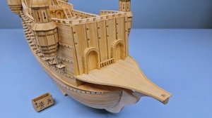 Миниатюра корабля Черная жемчужина! Обалдеть, он настоящий!