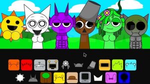 Анимация Спрунки - Мод, С ЛЮБОВЬЮ SUS MOD! Новая версия - Миксуй биты и мелодии! Incredibox Sprunki