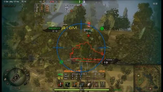 World Of Tanks Little Leichttraktror gets top XP and 6 kills смотреть онлайн