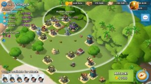 Dr T Tropical Island / Boom Beach Low Level Account HQ 14 / Rooka / Stages 1-5* / Mar 14, 2017