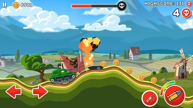 Hills of steel | Level 131 | super power titan tank vs armordillo boss | Learn book kid. смотреть онлайн