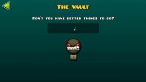 Geometry Dash - The Vault (халявные предметы) Часть 2