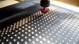 Diy cnc cut halftone pattern