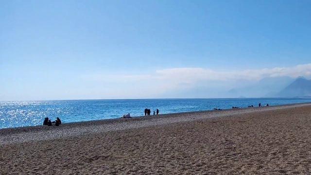 Turkey 2023.Walking Tour in Antalya Turkey Beach. Walk With me Turkey.ولاگ خط ساحلی آنتالیا ترکیه смотреть онлайн