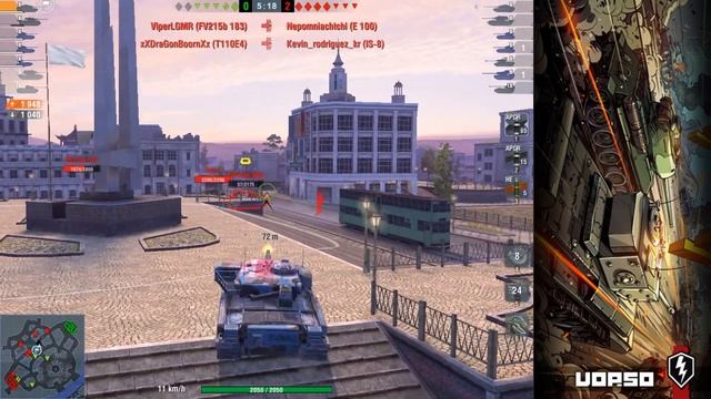 World of Tanks Blitz - Chieftain MK.6 5k Damage! смотреть онлайн