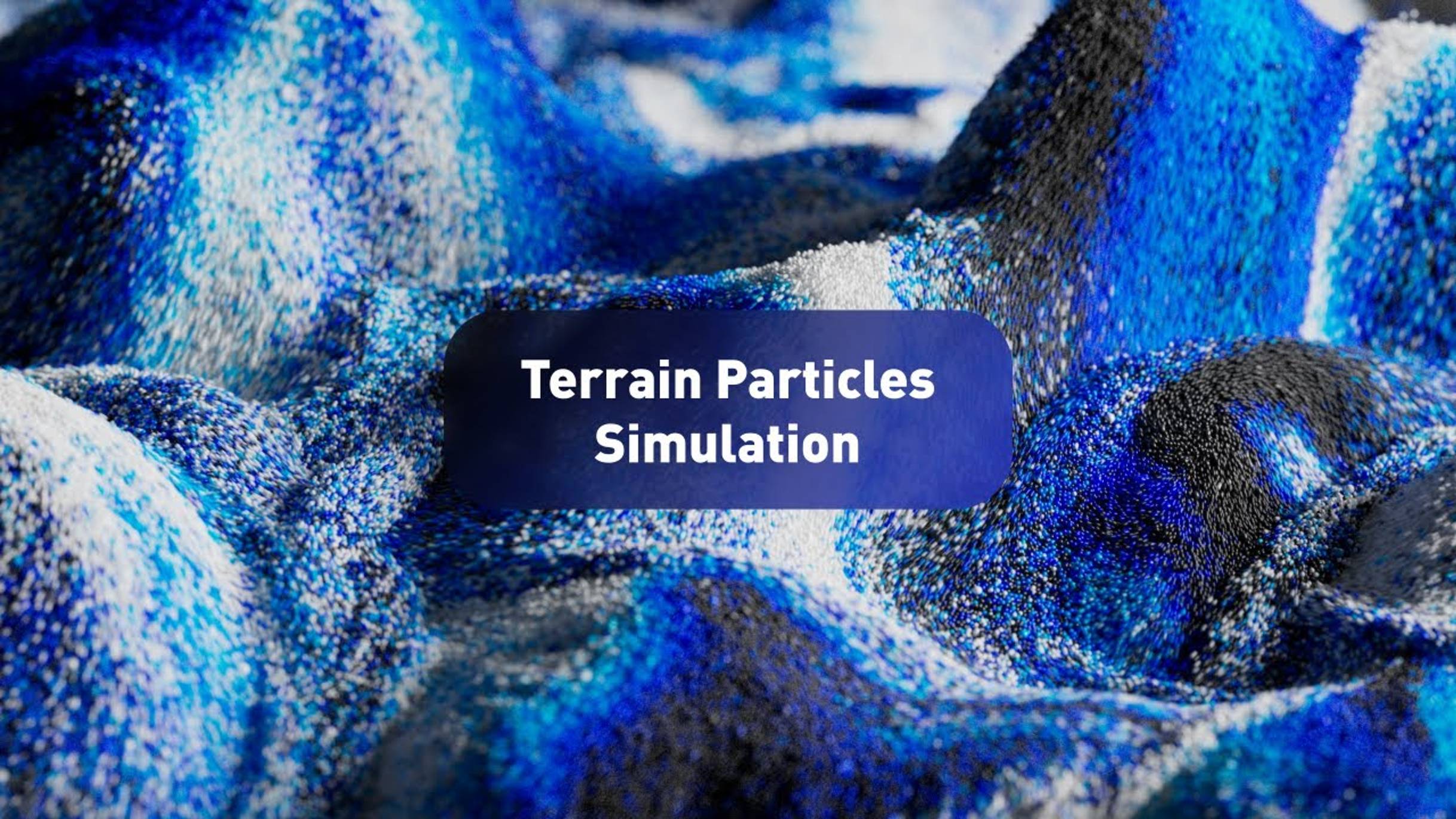 Terrain Particles Simulation - Houdini Redshift Tutorial
