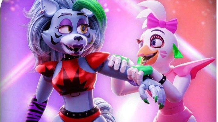 как нарисовать Рокси и чику из 9 части? 4 часть смотреть онлайн