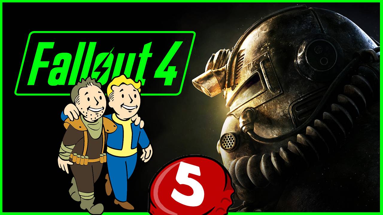 Живые пустоши зовут - Fallout 4 - русская озвучка - стрим 5