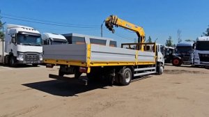 Продается КМУ JAC N120 (4х2) с XCMG SQS 125-4 б/у (2022г. 51 751 км)