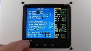 MVP 50P How To Set Default Fuel Levels
