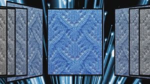 Красивый голубой ажур❄️Beautiful blue openwork❄️Güzel mavi ajur