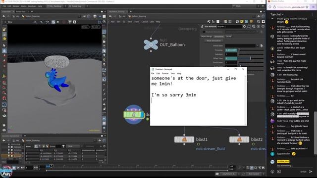 Pop Up Live Stream on Houdini 19 New Features! смотреть онлайн