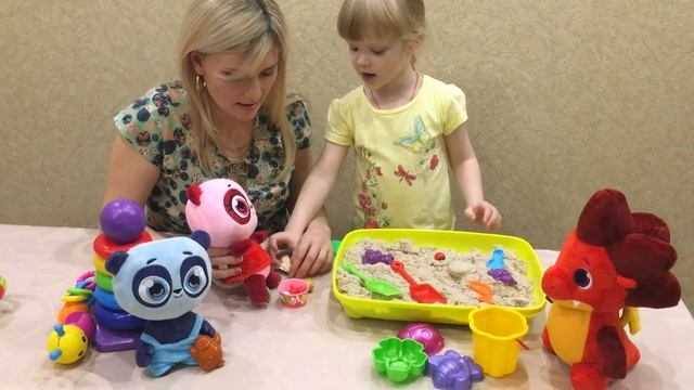 Дракоша Тоша и его друзья! Ксюнечка в видео с игрушками для малышей. Мультик про Дракошу. смотреть онлайн