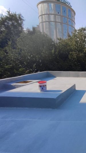 Тепло и гидроизоляция на бетонное основание для плоских кровель