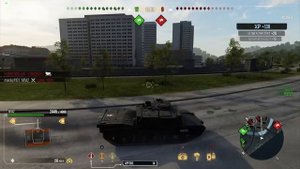 World of Tanks Console Cold War Ära 3 M1A2 12000 Cobi Damage 4 kills Mannheim....