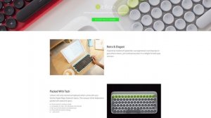 Old-School Wireless Mechanical Keyboard for $99!?! - Lofree Dot Review